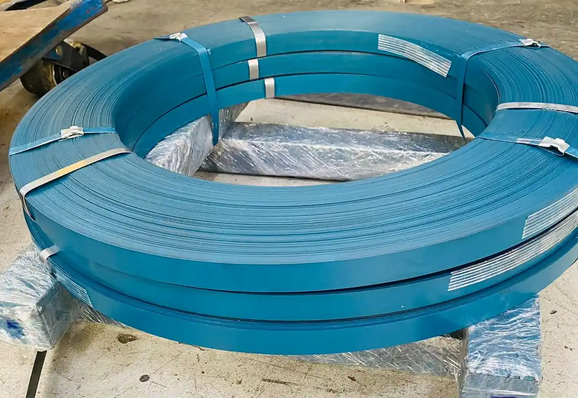 Fita de Aço Laqueada Azul